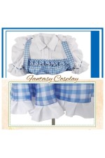 Identity V Little Girl Blue Dress Outfit Cosplay Costume